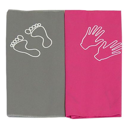 Travel Companion Towel - Pink - Grey